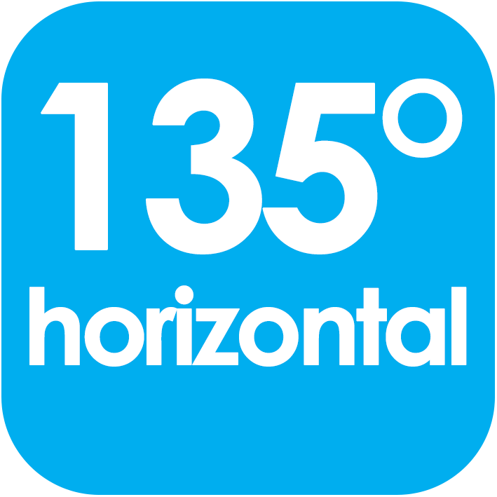 135 Viewing Angle Horizontal