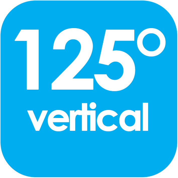 125 Viewing Angle Vertical