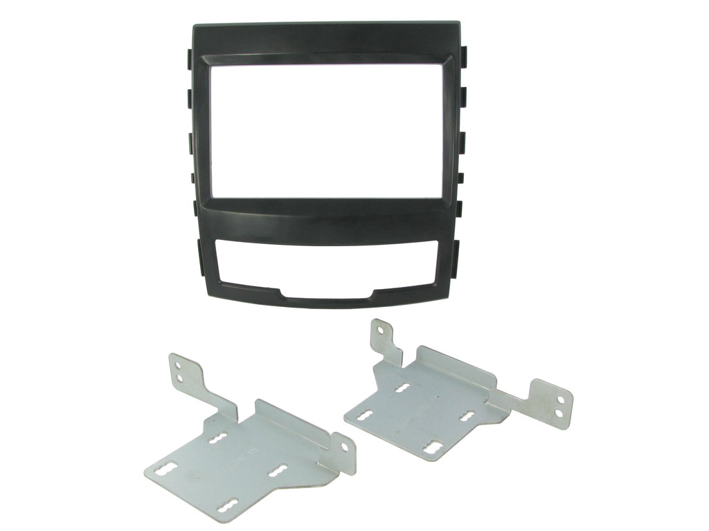 Connects2 CT23SY02 Ssangyong Rexton 2006 On Car Stereo Double Din Fascia Panel