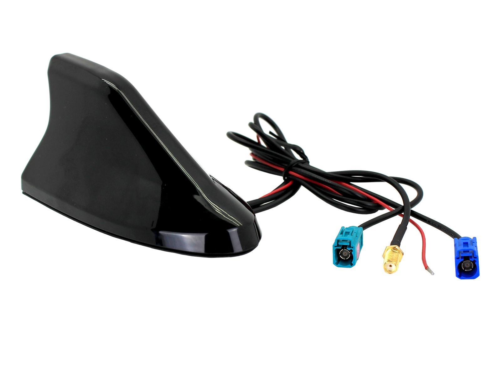 Car Roof Shark Fin Antenna DAB+GPS+FM+WIFI Stereo Radio Signal