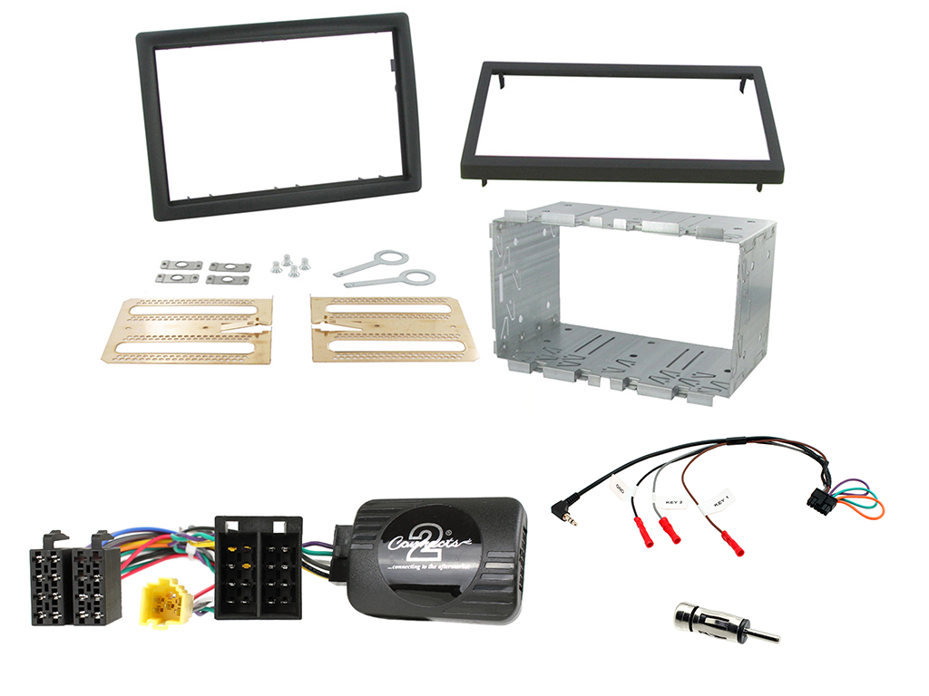 Connects2 CT23RT05 Renault Traffic 2011 Double Din Fascia Fitting Kit 