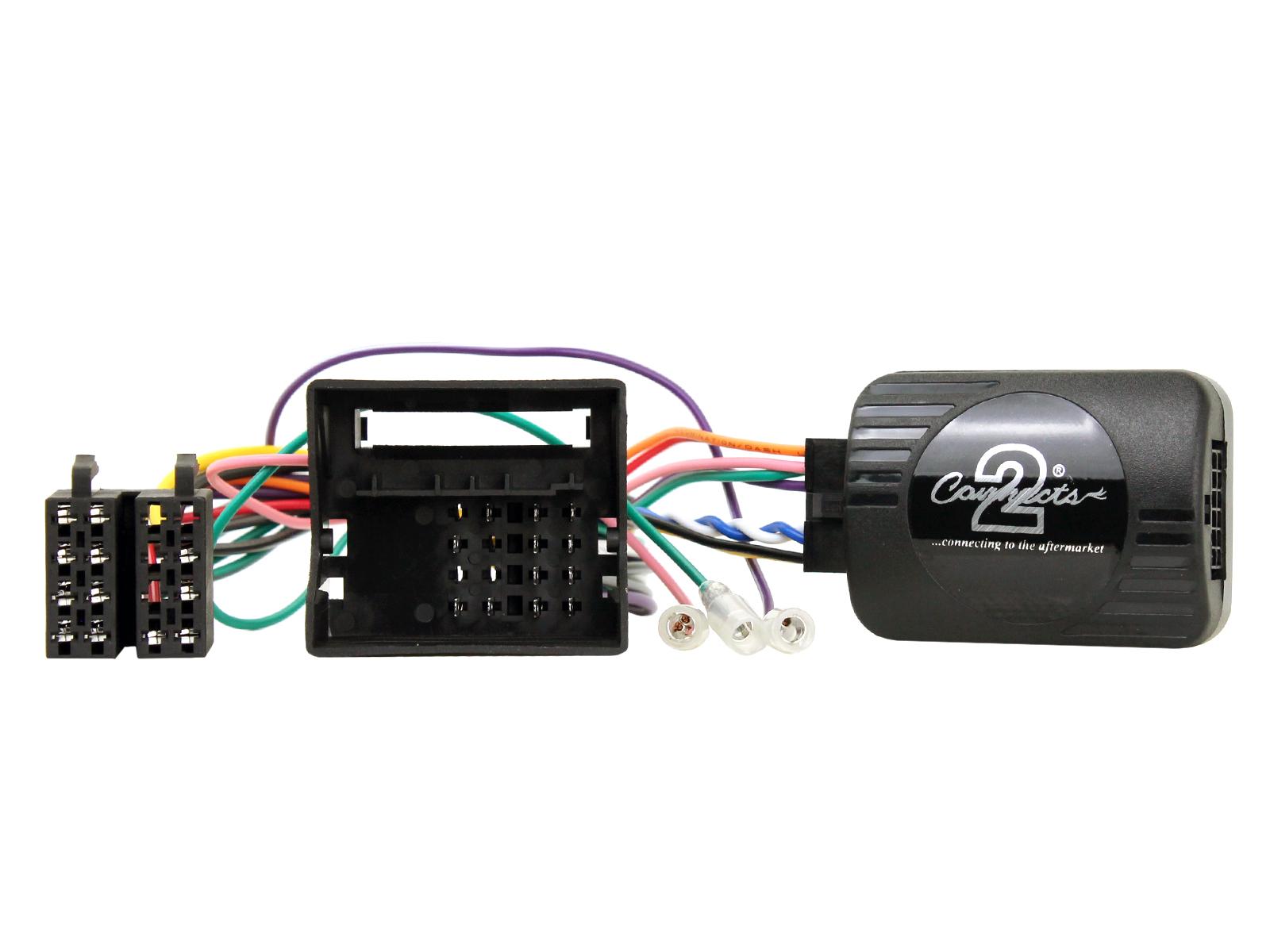 Connects2 CTSRN005.2 Steering Wheel/Stalk Interface Adaptor Renault Clio Kangoo 